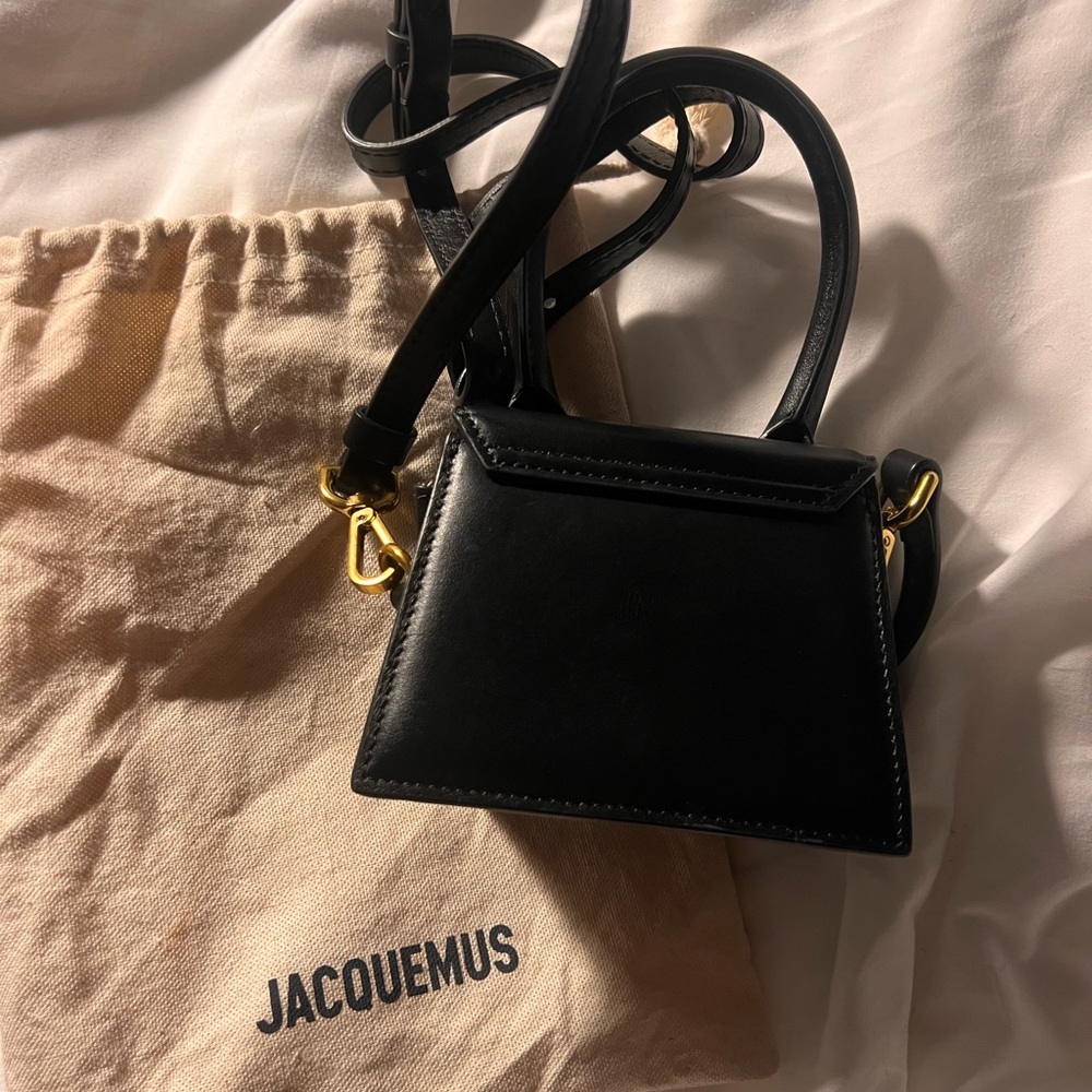 Mini jacquemus bag in black